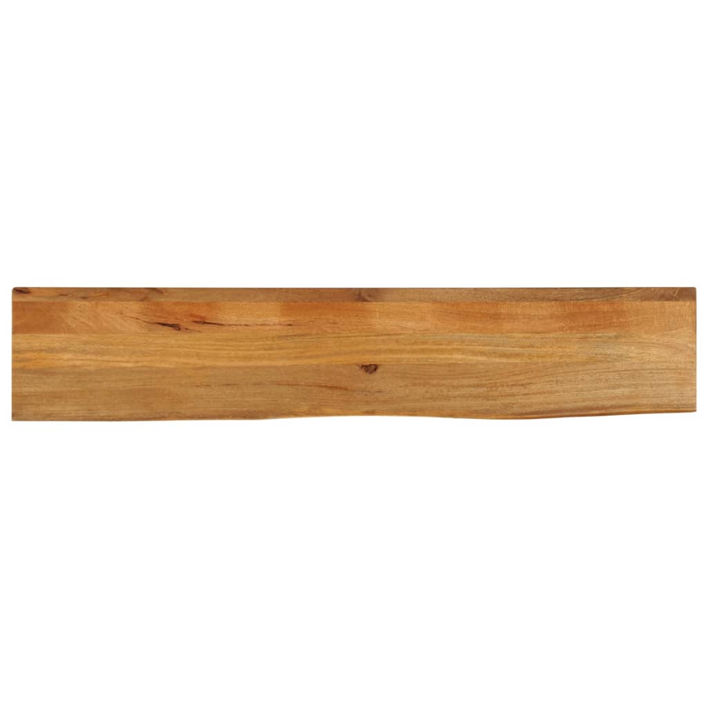 Table Top Live Edge 160x40x2.5 cm Solid Wood Mango