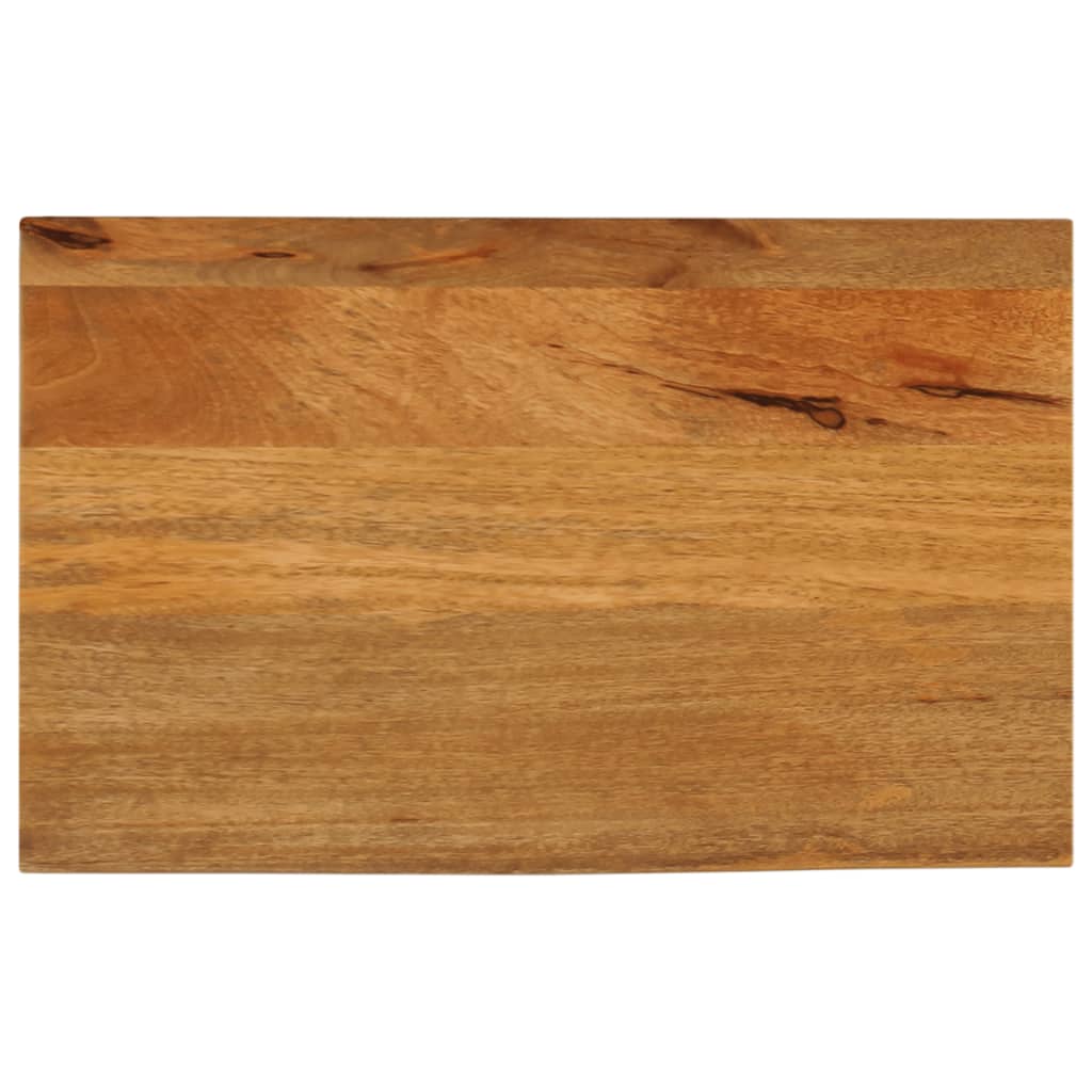 Table Top Live Edge 50x30x3.8 cm Solid Wood Mango