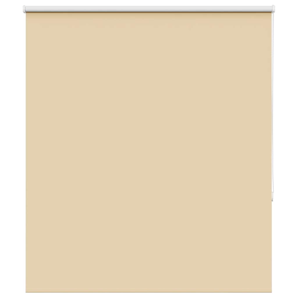 Roller Blind Blackout Beige 125x175 cm Fabric Width 121.6 cm Polyester