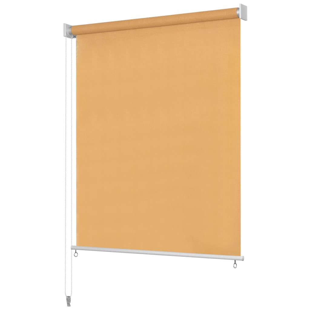 Outdoor Roller Blind 140x230 cm Beige