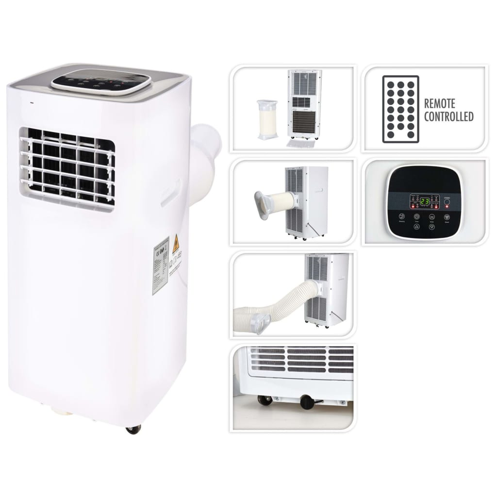Excellent Electrics Κλιματιστικό 1500 W Λευκό με Τηλεχειριστήριο