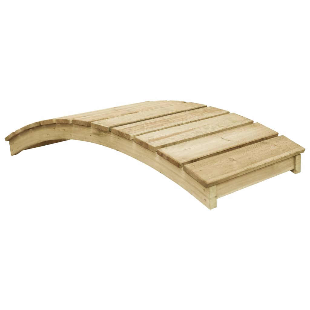 Garden Bridge 170x74 cm Impregnated Pinewood