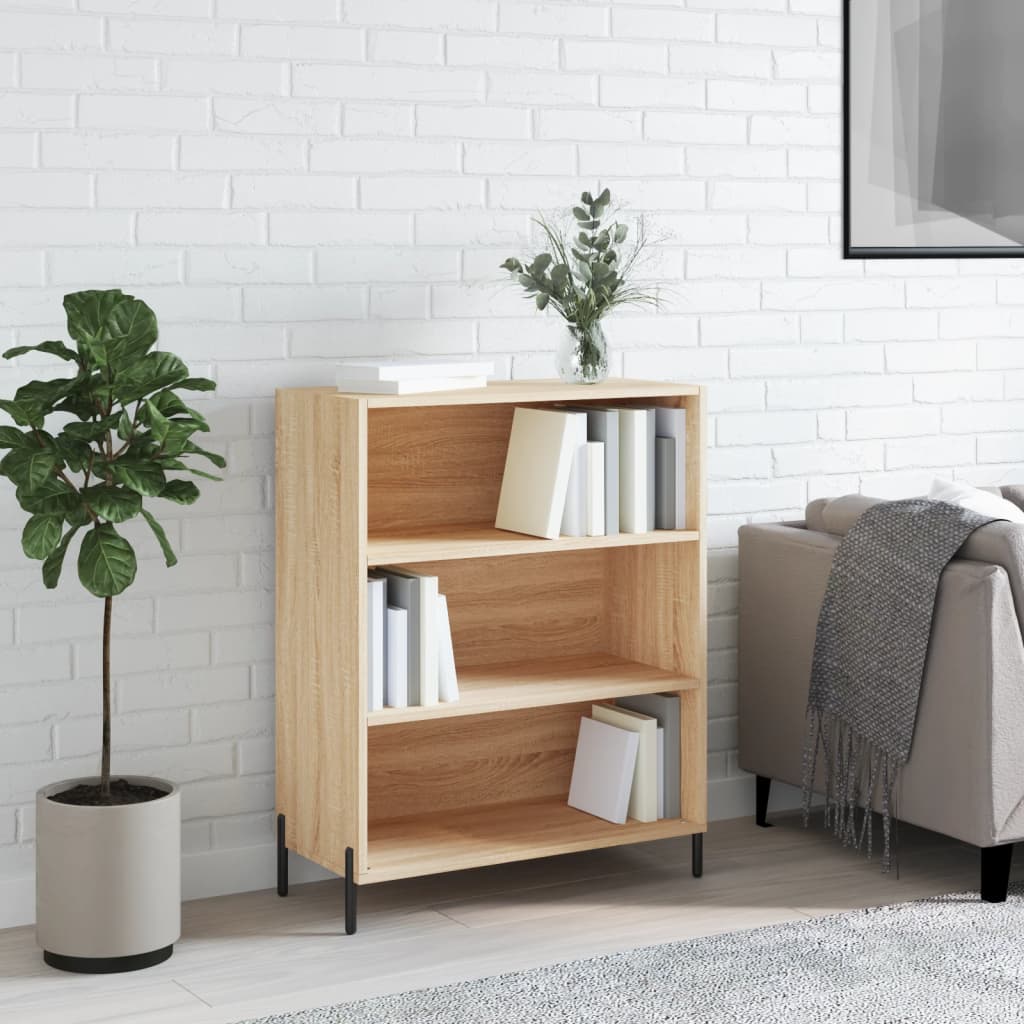 Shelf Cabinet Sonoma Oak 69.5x32.5x90 cm Engineered Wood