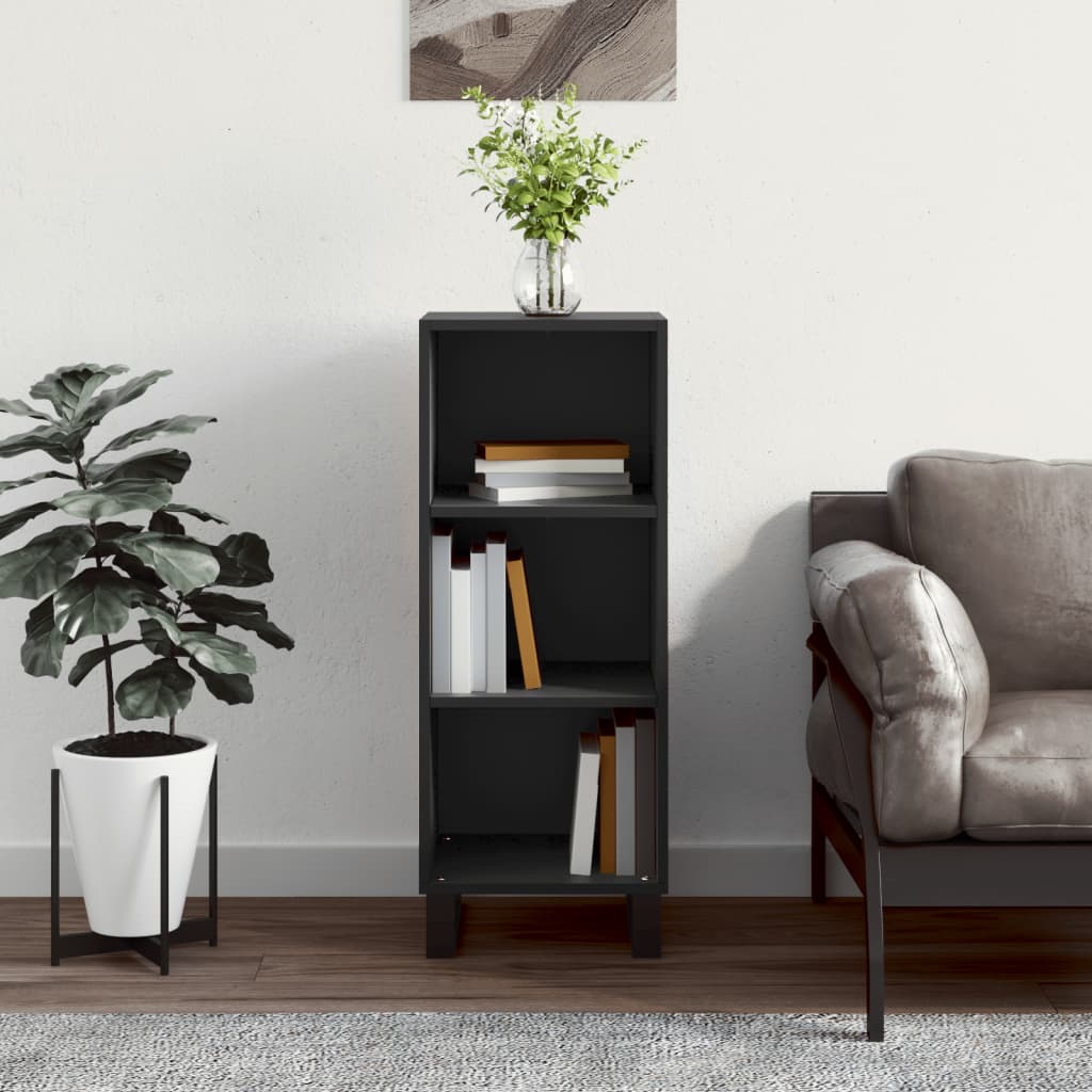 Sideboard Black 34.5x32.5x90 cm Engineered Wood