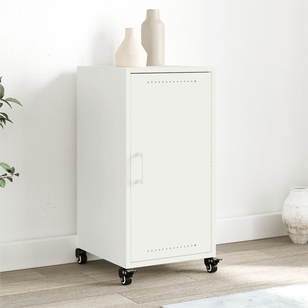 Sideboard White 36x39x72 cm Steel