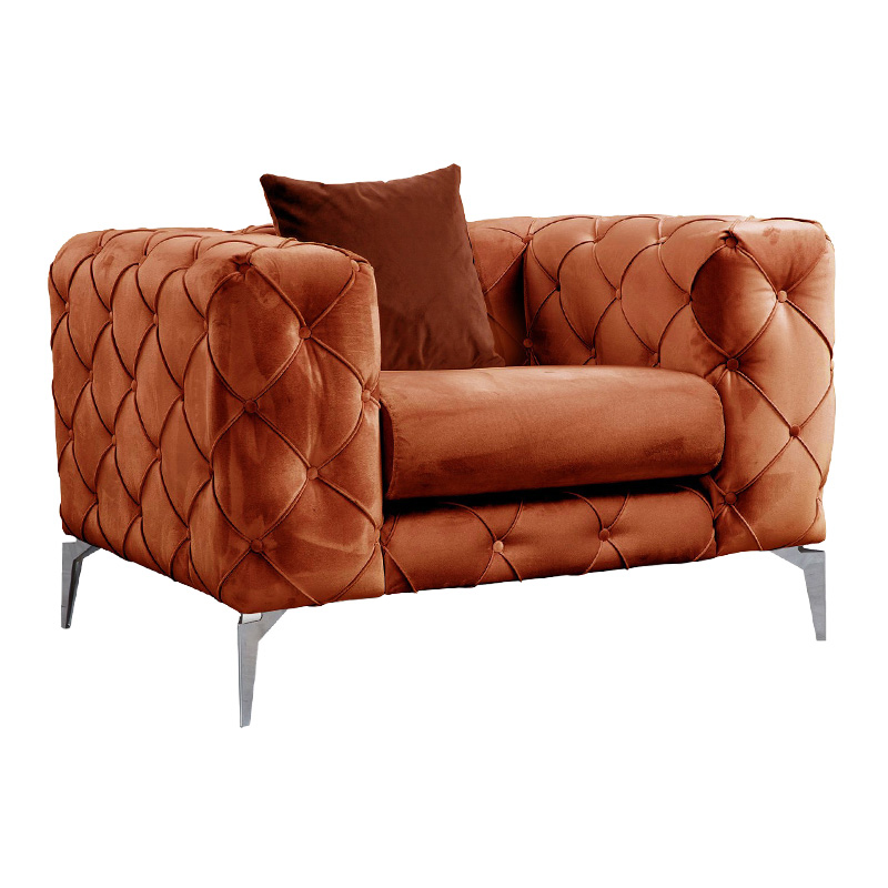 Armchair PWF-0579 fabric tile 108x90x70cm