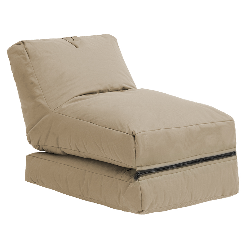 Bean bag armchair-bed Dreamy waterproof beige