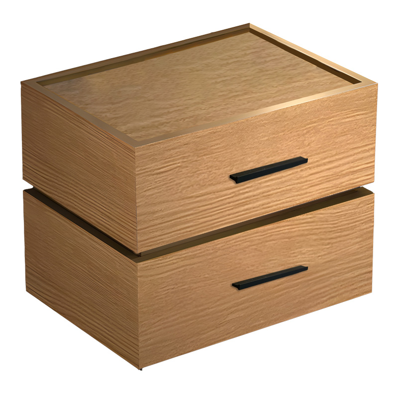 Κομοδίνο Sonlen mdf σε oak απόχρωση 60x40x44.5εκ