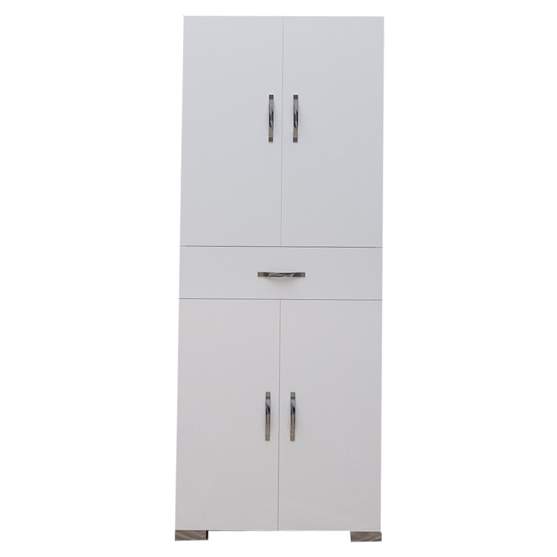 Ντουλάπα-στήλη Milou λευκό 59x34.5x140εκ
