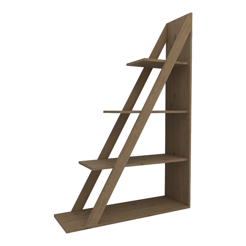 Quina bookcase in oak shade 100x30x150cm