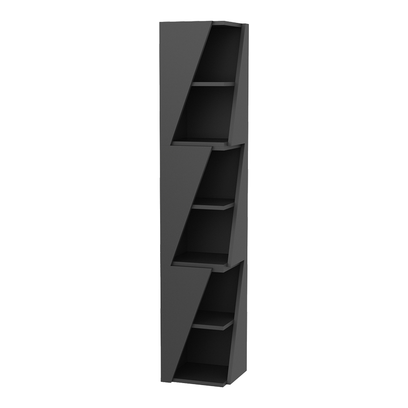 Klaro column bookcase in anthracite shade 32x32x165cm