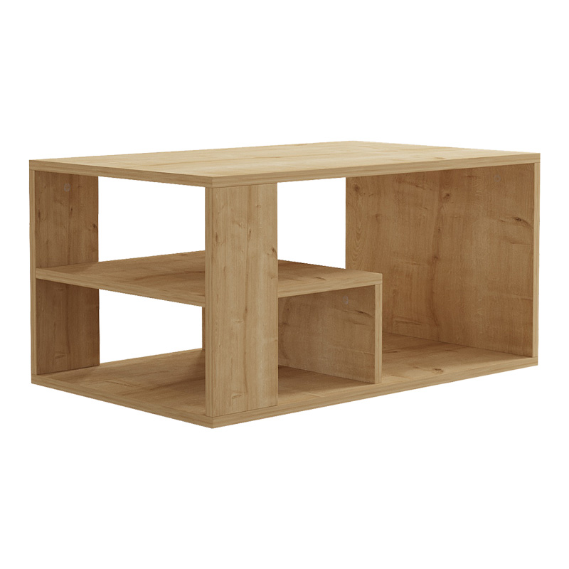 Τραπέζι σαλονιού Sobu σε oak απόχρωση 80x50x40εκ