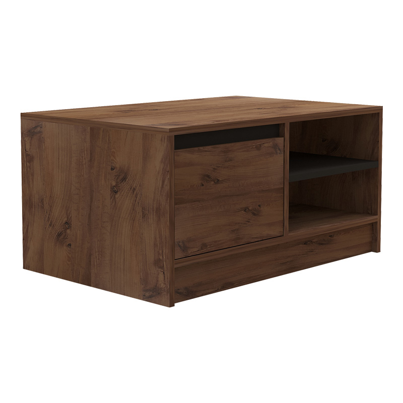 Τραπέζι σαλονιού Narli σε sonoma απόχρωση 90x60x45εκ