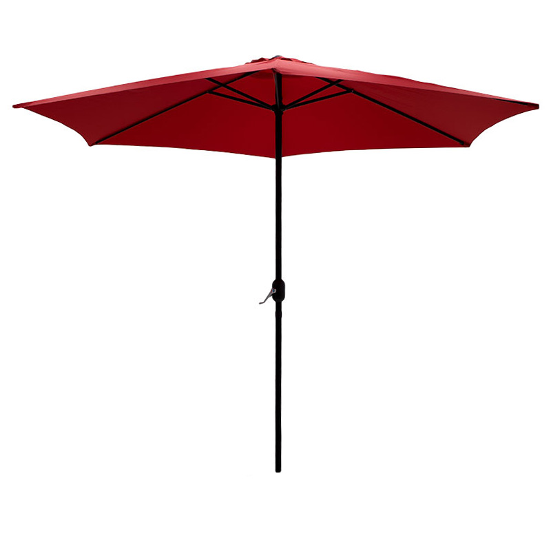 Umdrella Beach aluminum D3m red