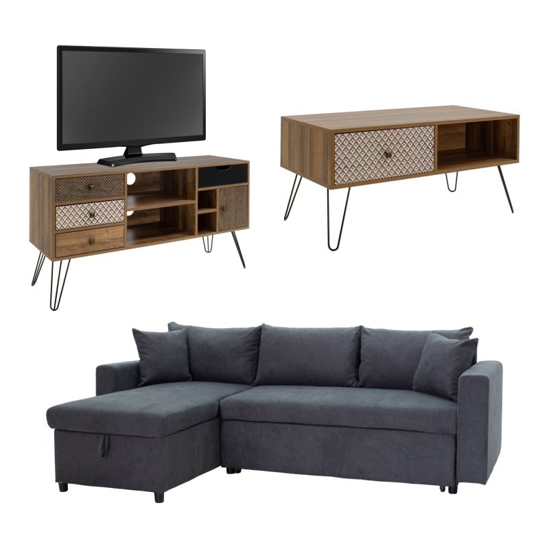 Student's lounge set Boho 1 3 pcs
