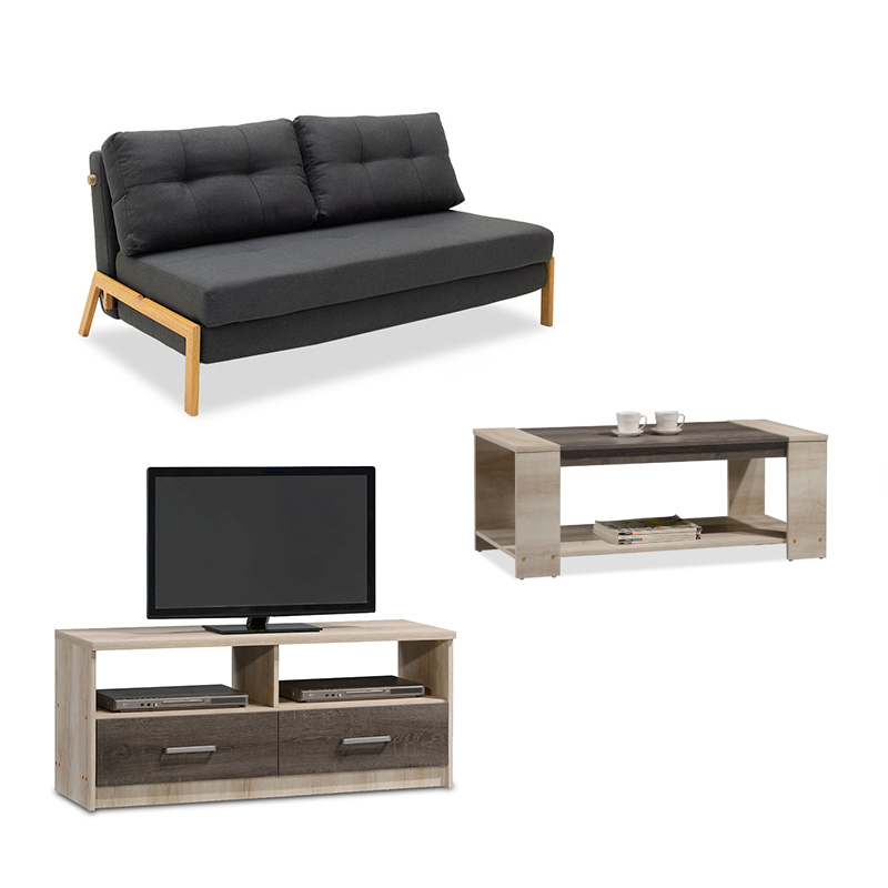 Lounge 2 student furniture package set of 3 pcs