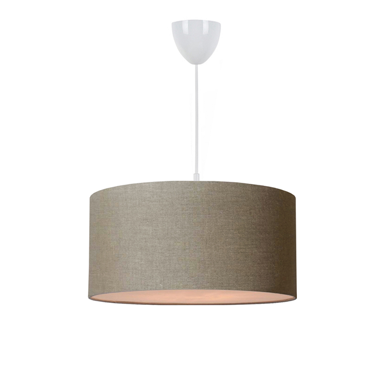 Ceiling light PWL-1091 E27 sand-beige D38x21cm
