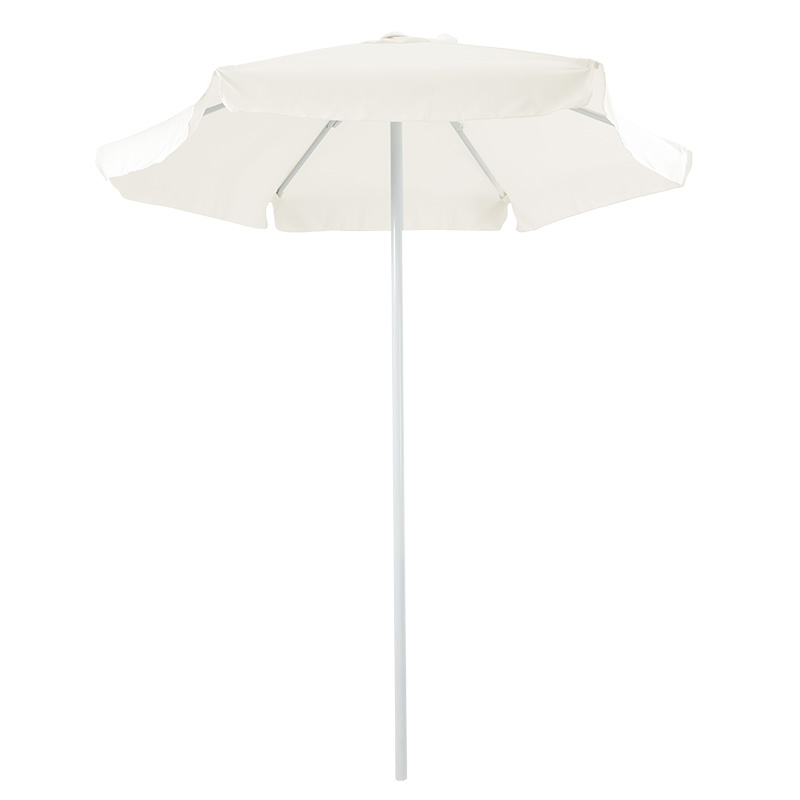 Umbrella proffessional Mongo single piece metal D2m ecru