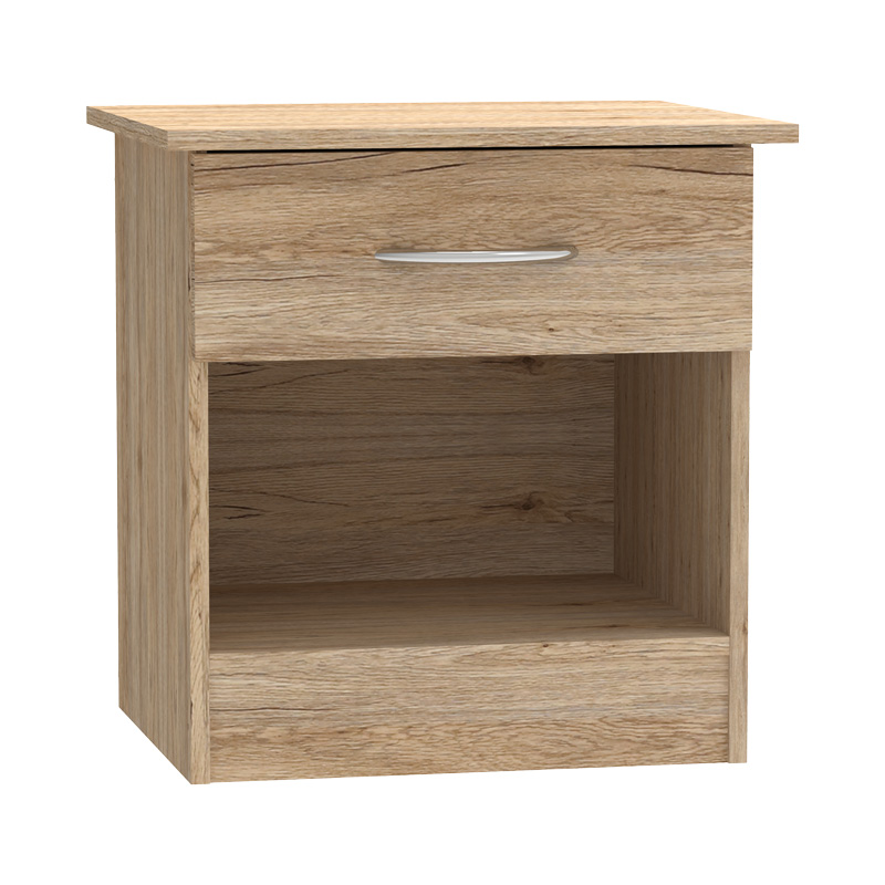 Kona bedside table in oak shade 40x34x42cm