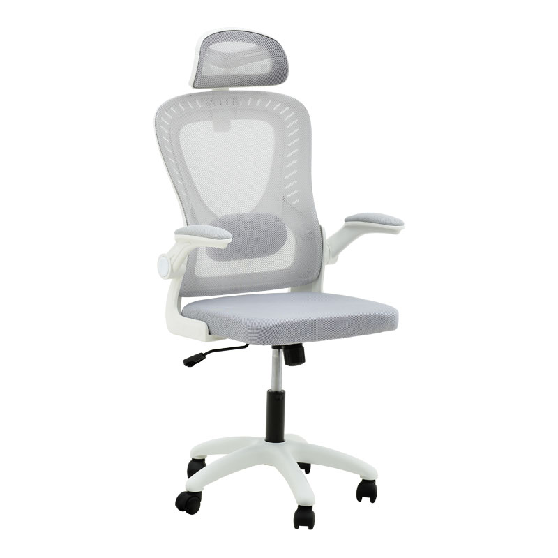 Office chair manager Delilah mesh light grey