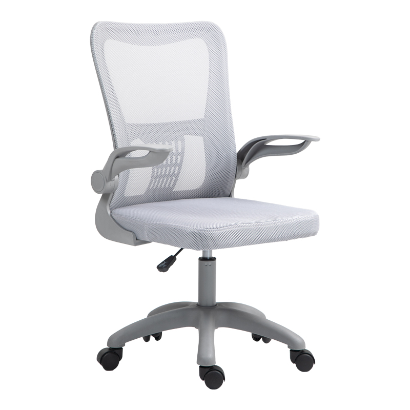 Work chair manager Annalise mesh grey 57χ53χ100cm