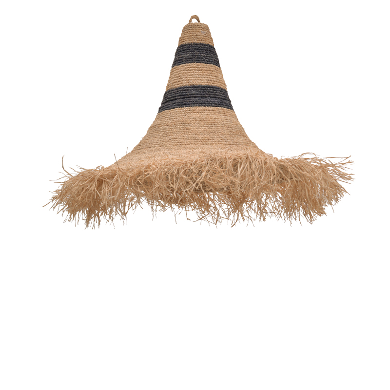 Herbon Inart mat ceiling lamp in natural shade 100x100x81cm