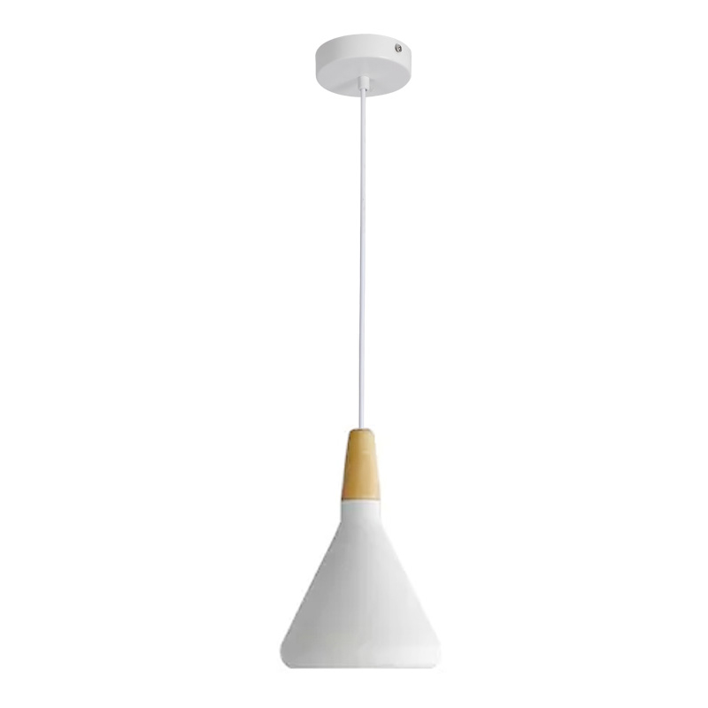 Ceiling lamp Jedren white metal D18x27cm