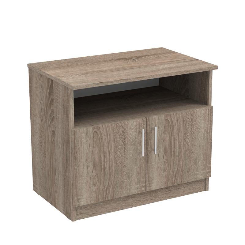 Ντουλάπι χαμηλό Galdow σε sonoma truffle απόχρωση 80x45x60εκ