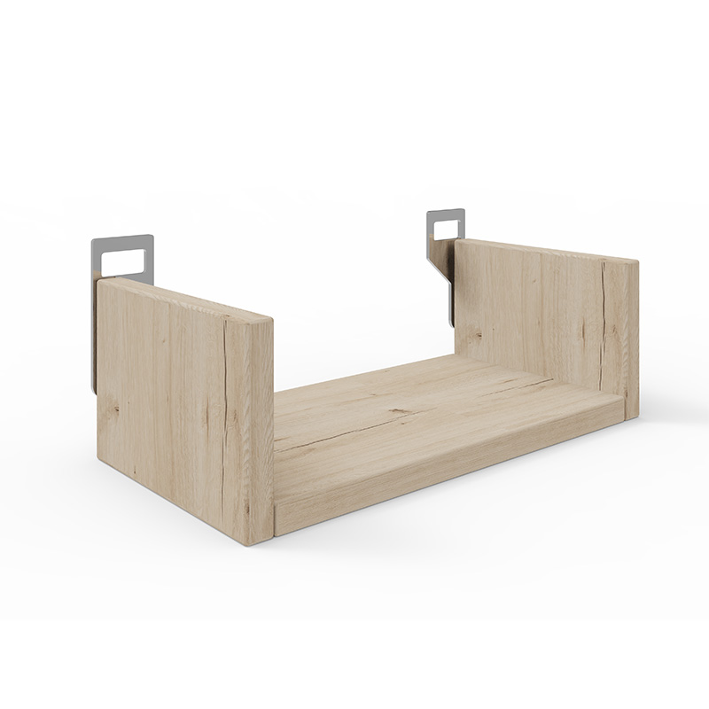 Ραφιέρα τοίχου Derva σε oak απόχρωση 30x15x10cm