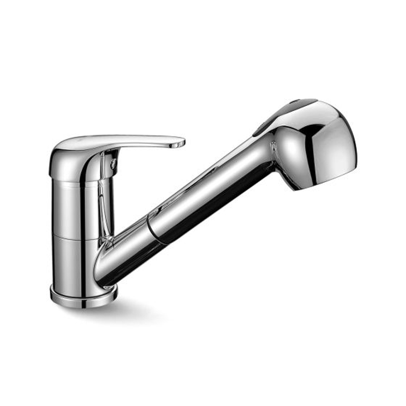 Modo chrome kitchen faucet