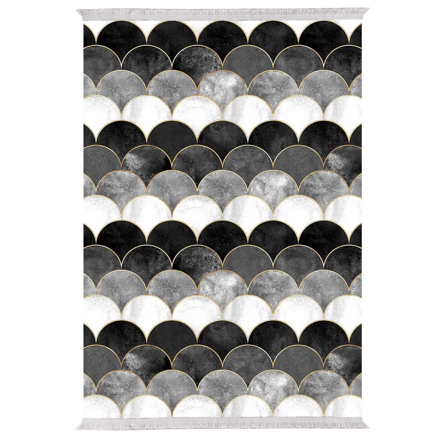 LIVING ROOM CARPET WITH FRINGES JOSIANE HM7675.33 MULTICOLOR 160X230