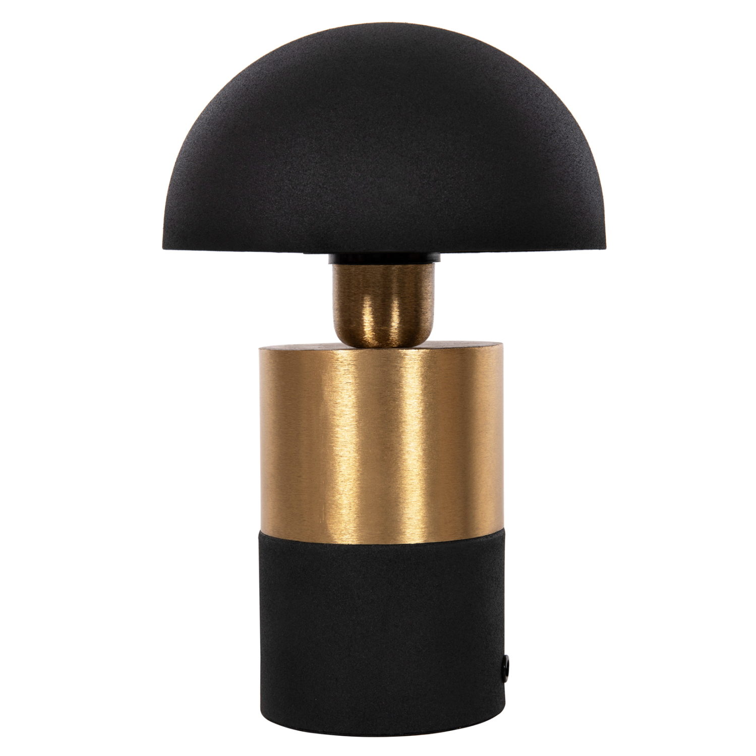 TABLE LAMP PUNE HM4255.04 METAL IN BLACK-GOLD Φ18x28Hcm.